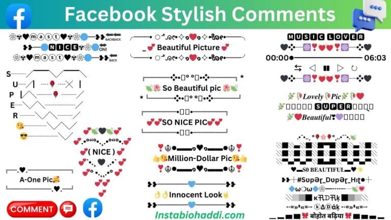 Facebook Stylish Comments