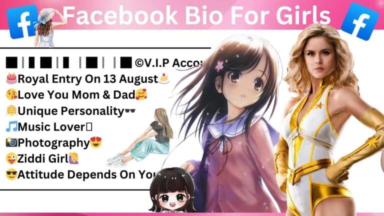 facebook Bio For Girls