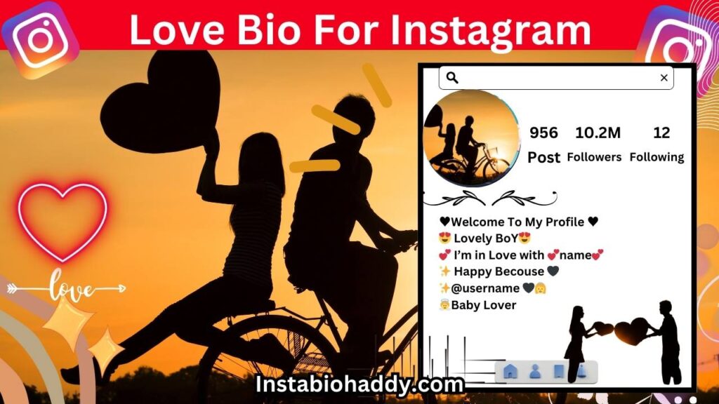Love Bio For Instagram
