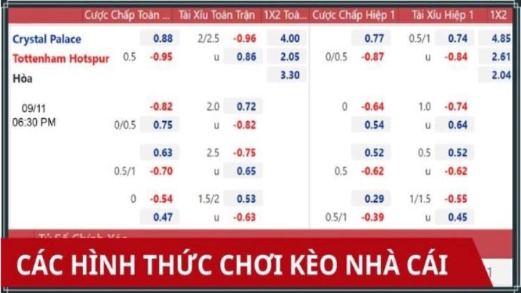 Kèo Nhà Cái Tỷ Lệ Kèo Nhà Cái 5 Sao – A Detailed Guide to Understanding Bookmaker Odds